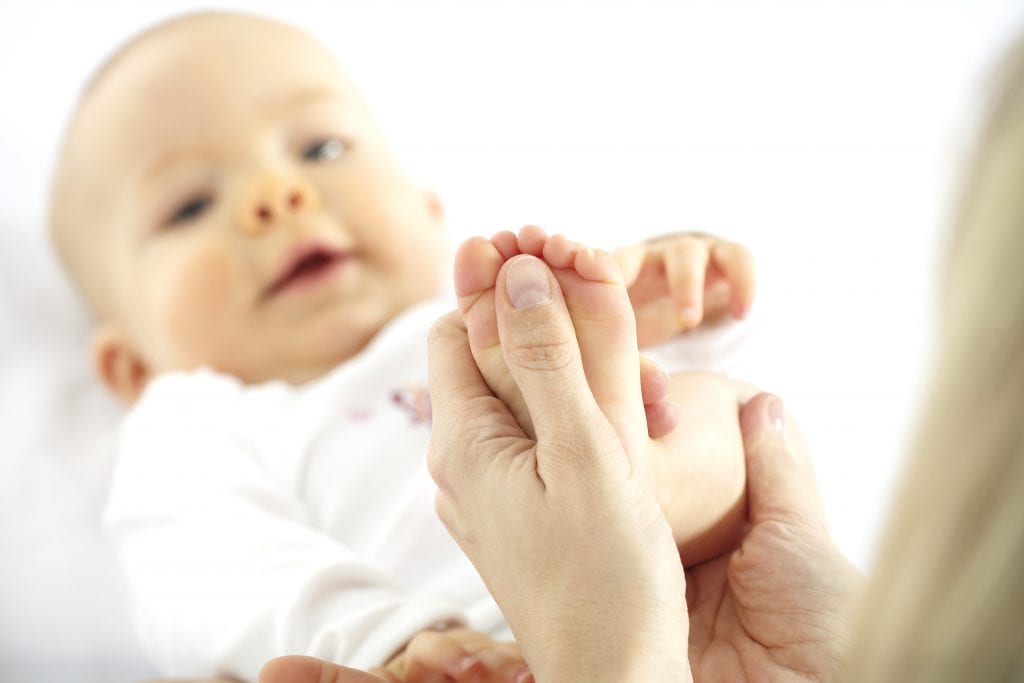 Osteopathie bij baby's